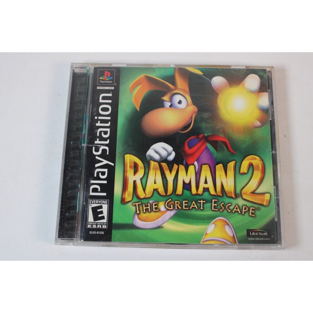 Rayman 2: The Great Escape (Sony Playstation 1, PS1, 2000) Authentic, Complete